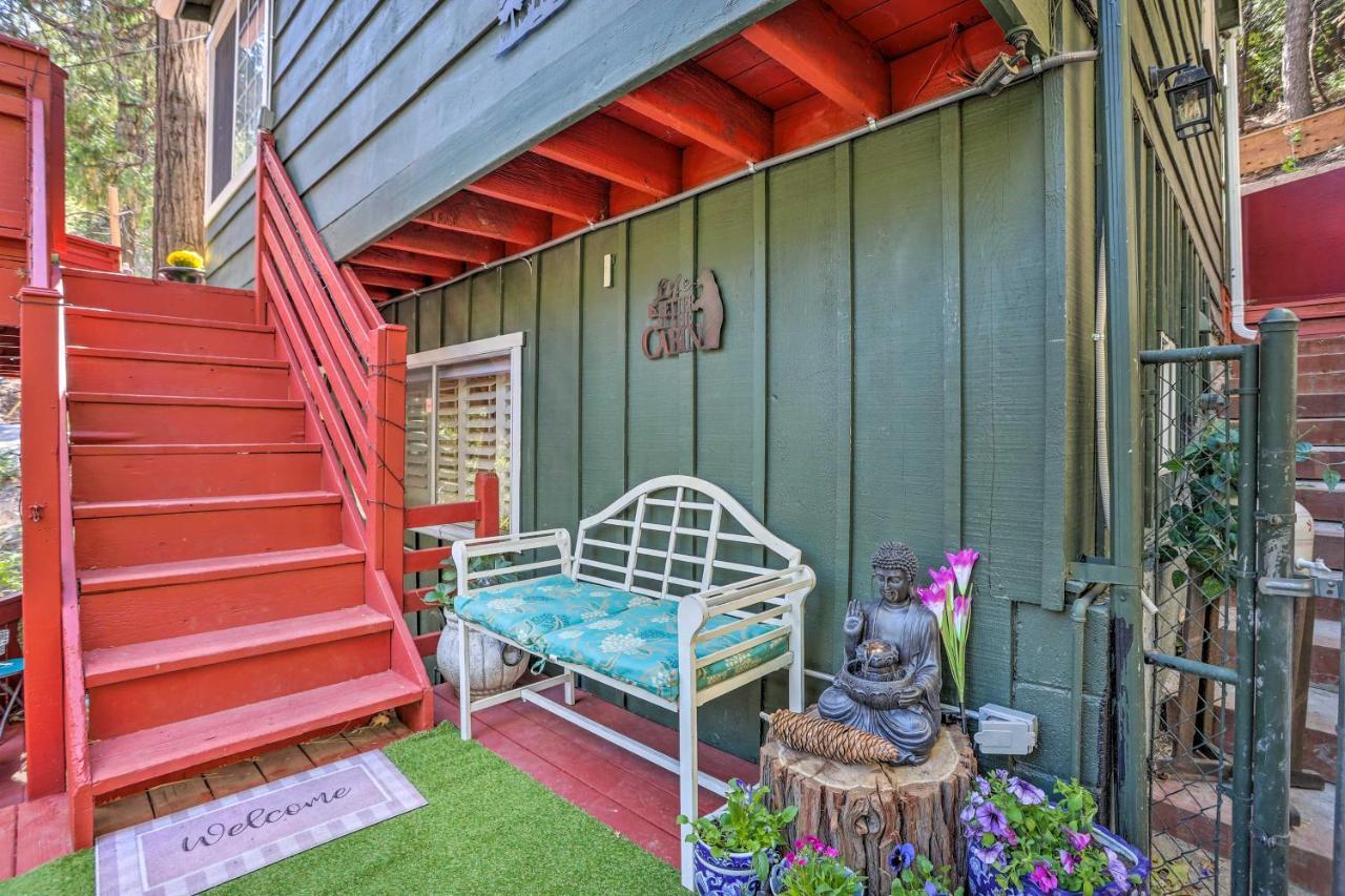 Boho Crestline Cabin, 1 Mile To Lake Gregory! Extérieur photo