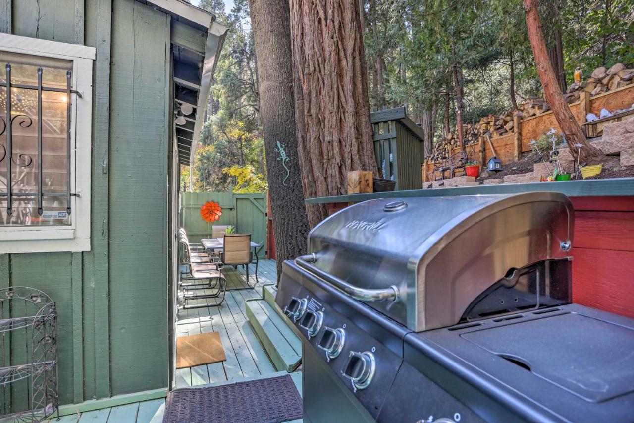 Boho Crestline Cabin, 1 Mile To Lake Gregory! Extérieur photo