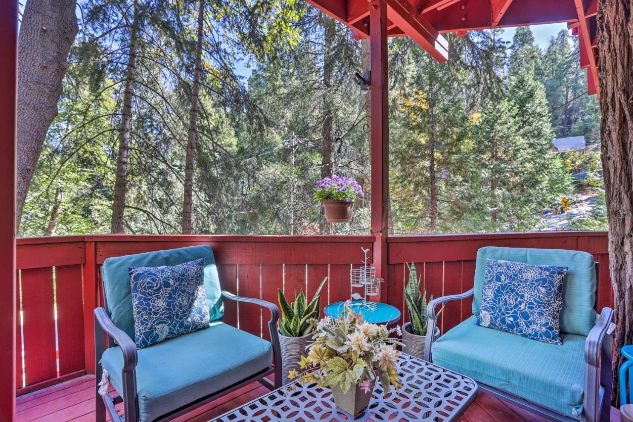 Boho Crestline Cabin, 1 Mile To Lake Gregory! Extérieur photo