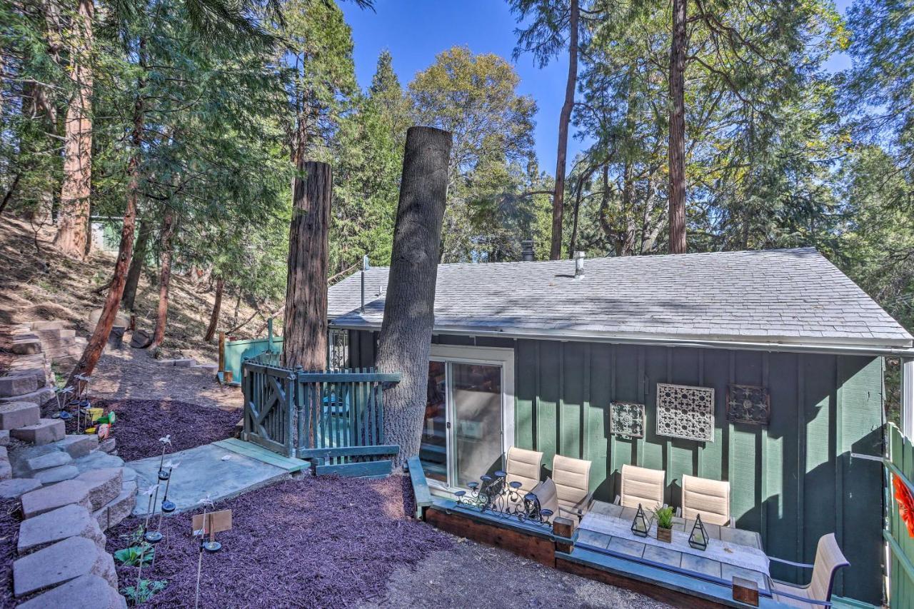 Boho Crestline Cabin, 1 Mile To Lake Gregory! Extérieur photo