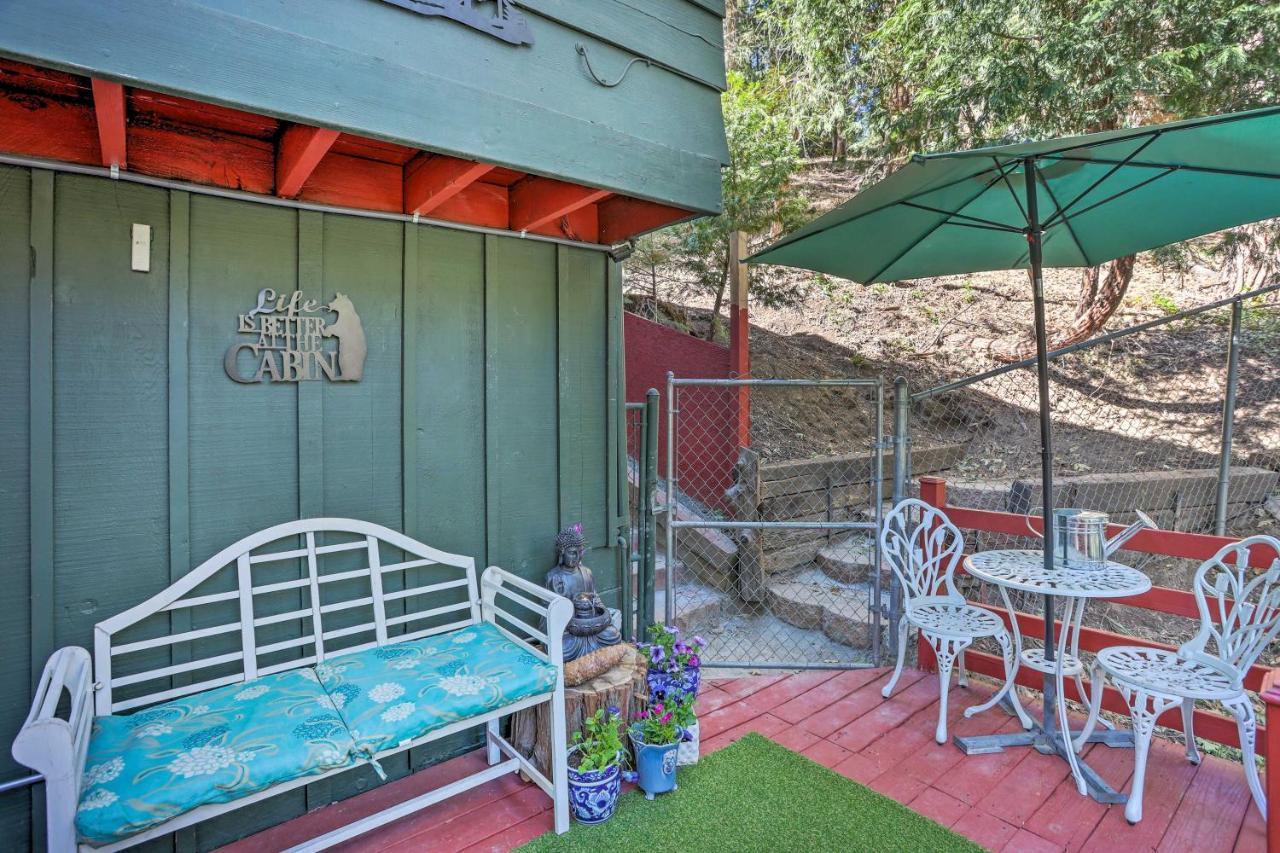 Boho Crestline Cabin, 1 Mile To Lake Gregory! Extérieur photo