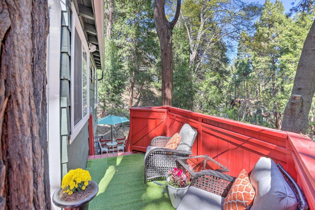 Boho Crestline Cabin, 1 Mile To Lake Gregory! Extérieur photo